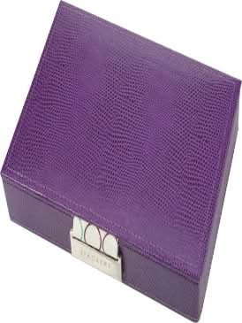 Stackers Deksel voor Mini Juwelendoos Paars Gevlekt - Mystackers