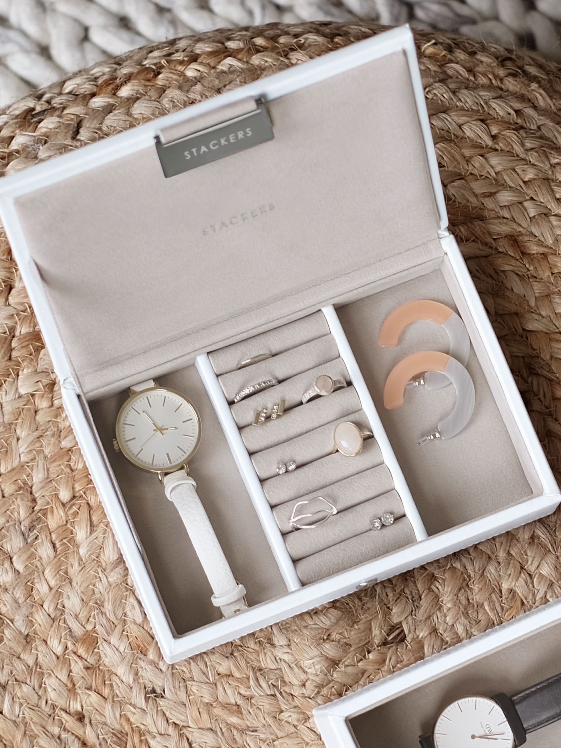 Stackers Deksel voor Mini Juwelendoos Wit - Mystackers