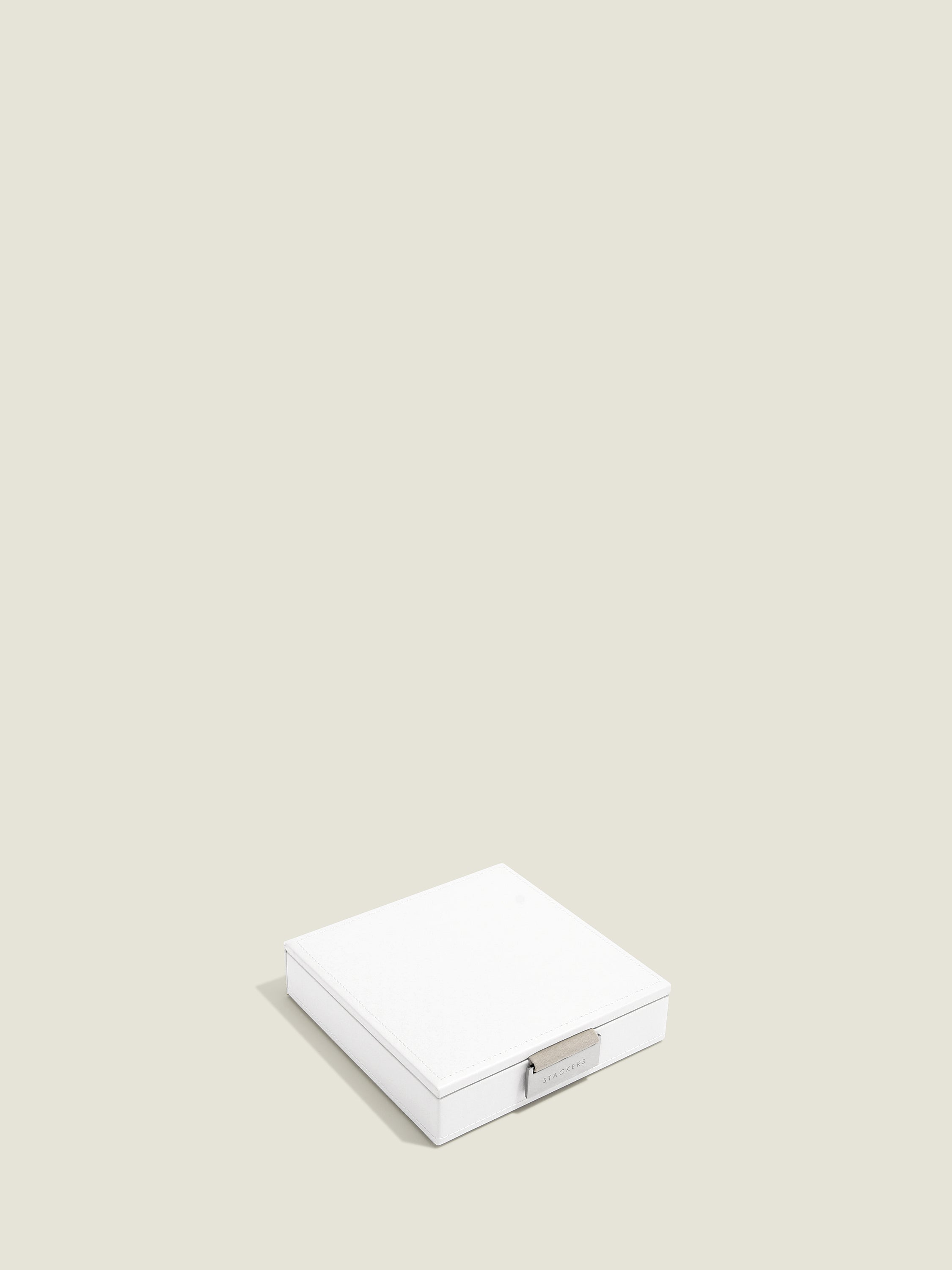 Stackers Charm Jewellery Lid White