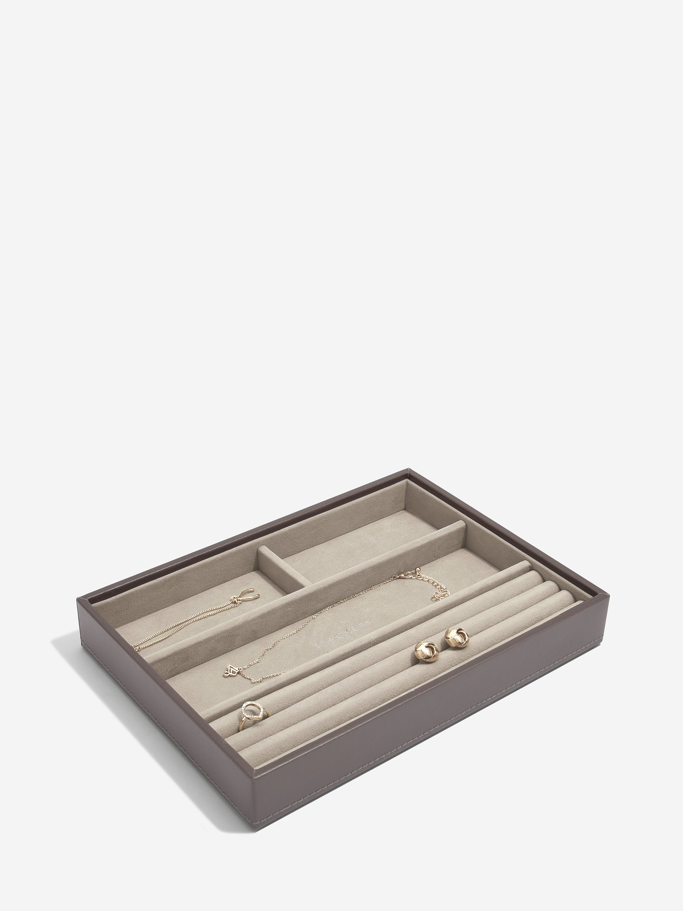 Stackers Ring & Bracelet Layer for Classic Jewellery Box Mink