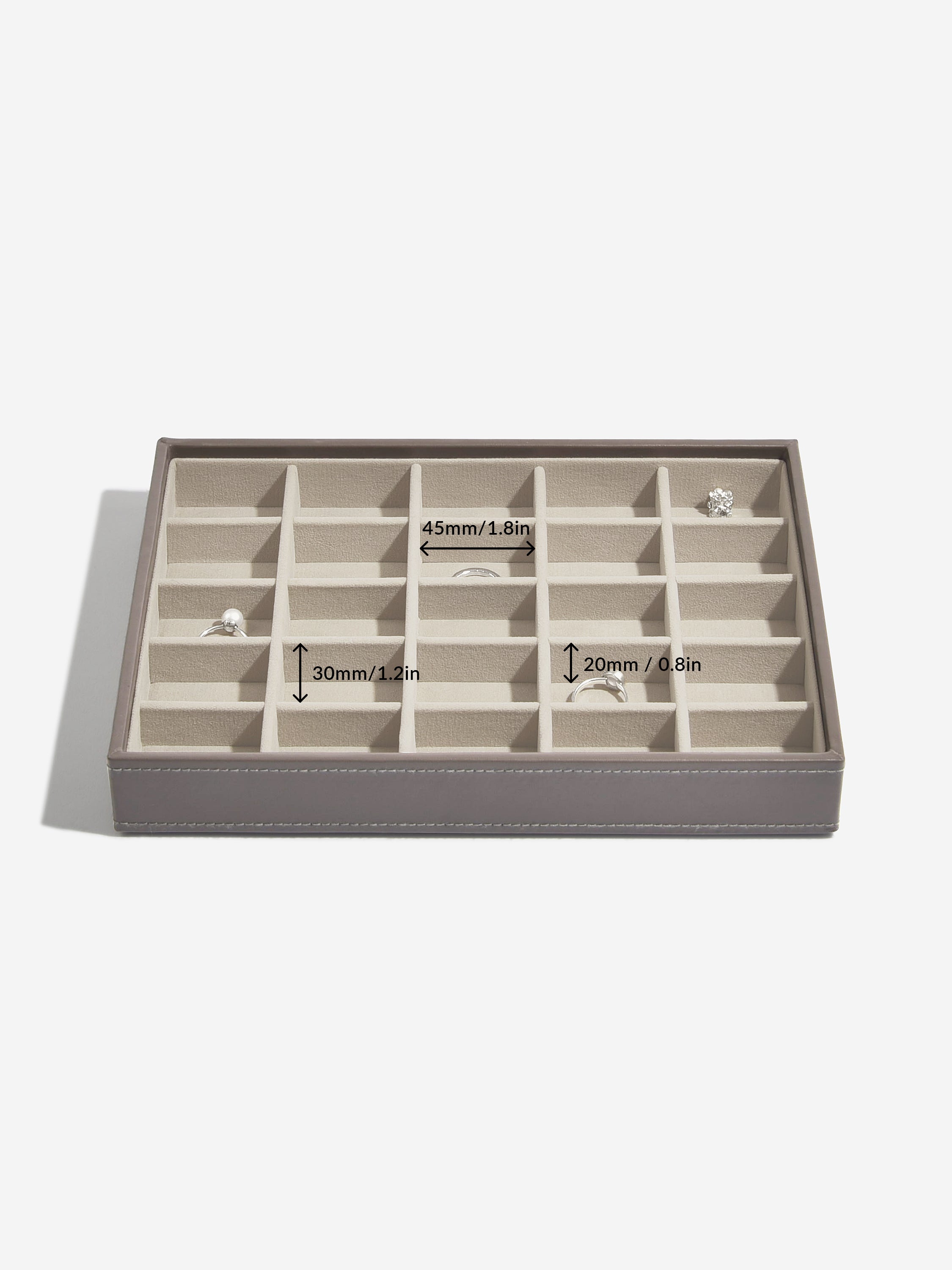 Stackers Small Jewellery Layer for Classic Jewellery Box Mink