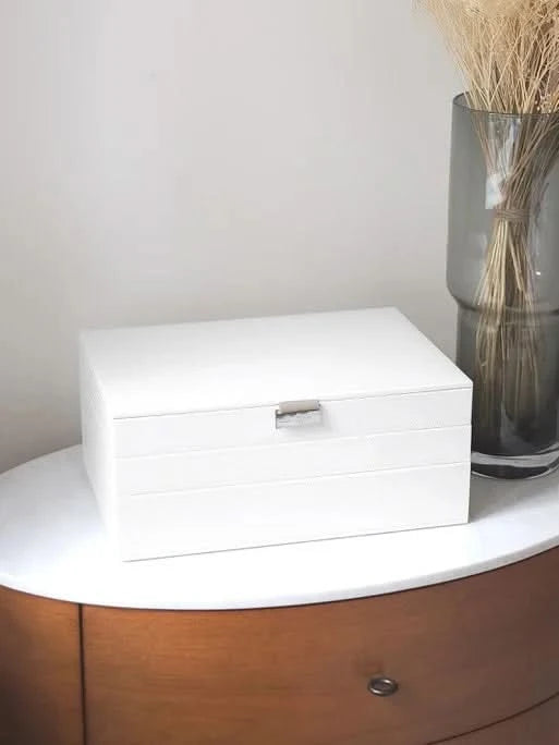 Stackers XL Juwelendoos set van 3 Wit - Mystackers