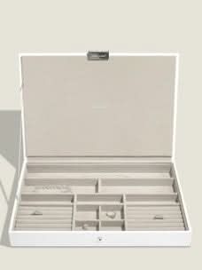 Stackers XL Juwelendoos set van 3 Wit - Mystackers