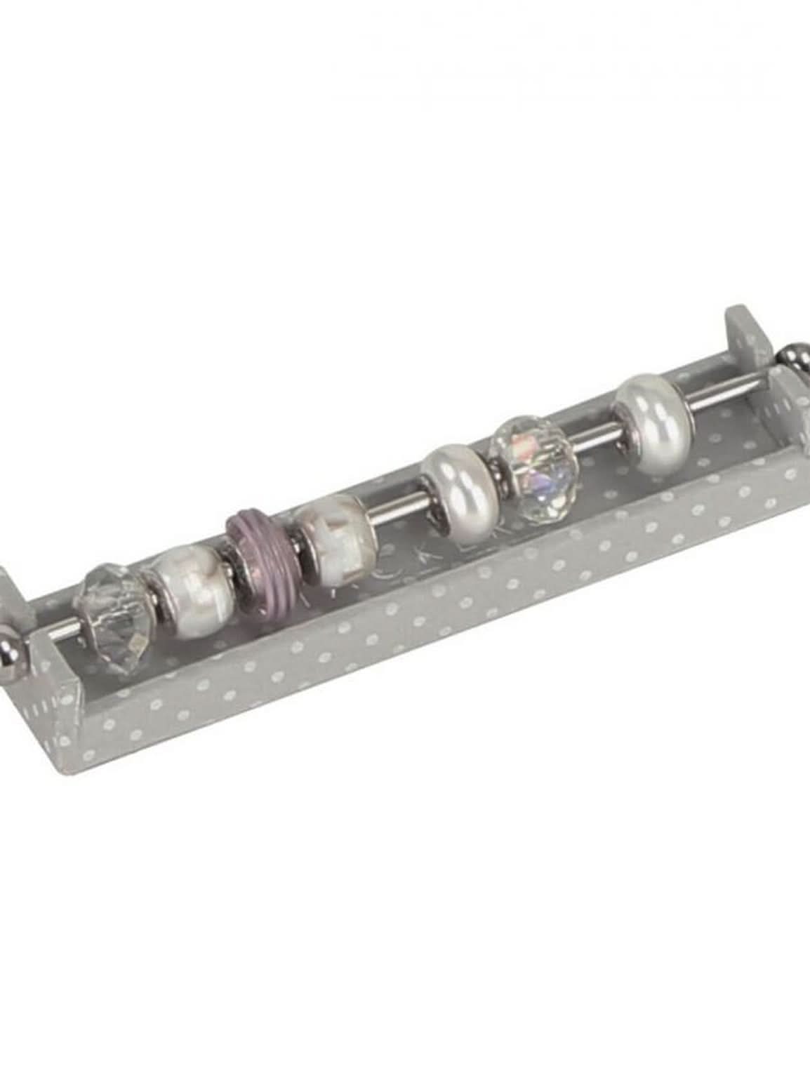 Stackers Charm Bar Grijs Gevlekt - Mystackers