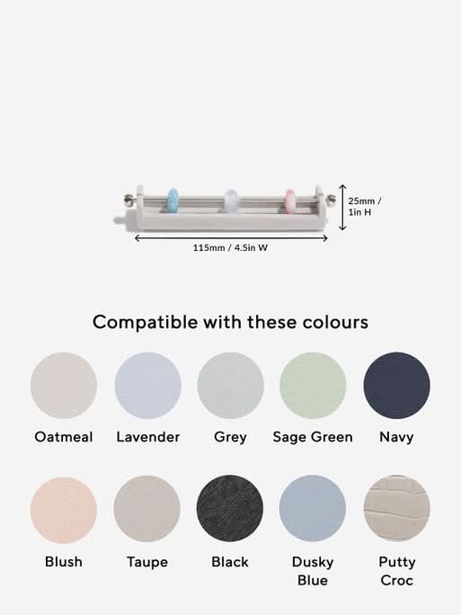 Stackers Charm Bar Grijs - Mystackers