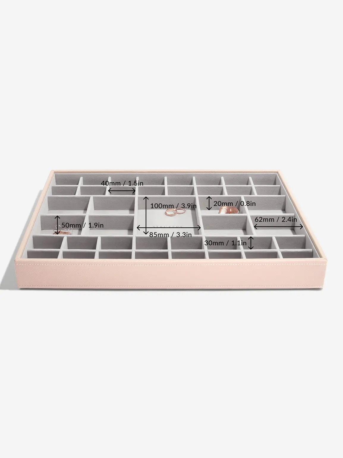 Stackers XL Sieradenlaag Roze - Mystackers
