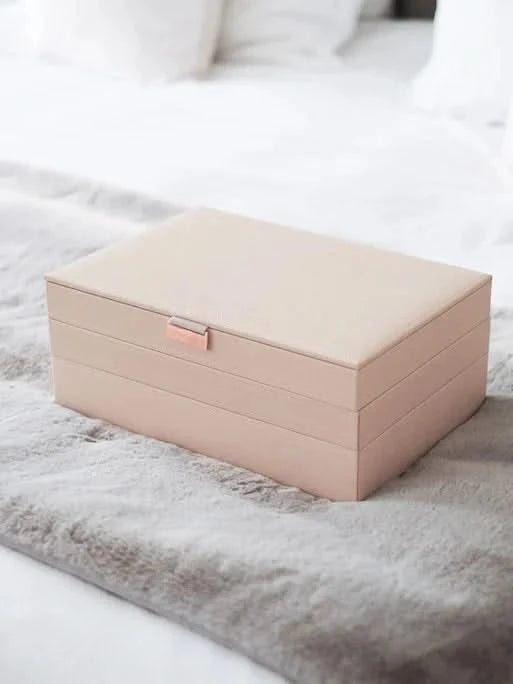 Stackers XL Juwelendoos set van 3 Roze - Mystackers