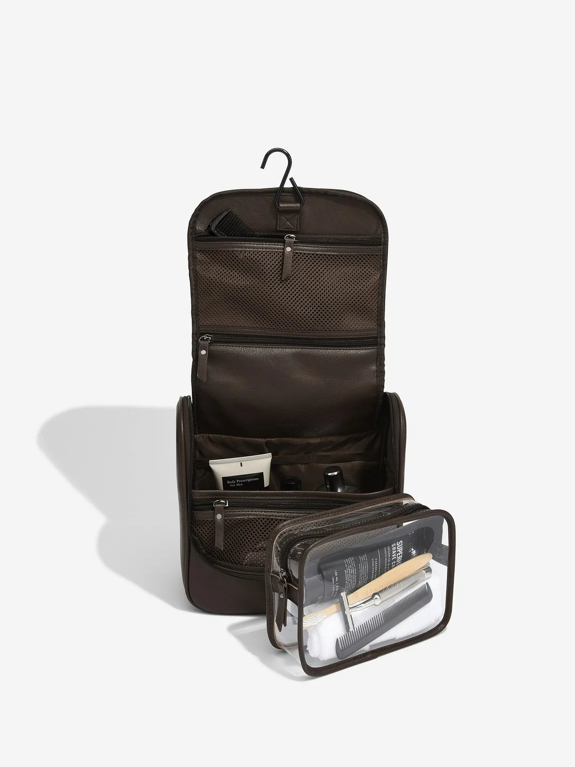 Stackers hangende Toilettas Bruin - Mystackers