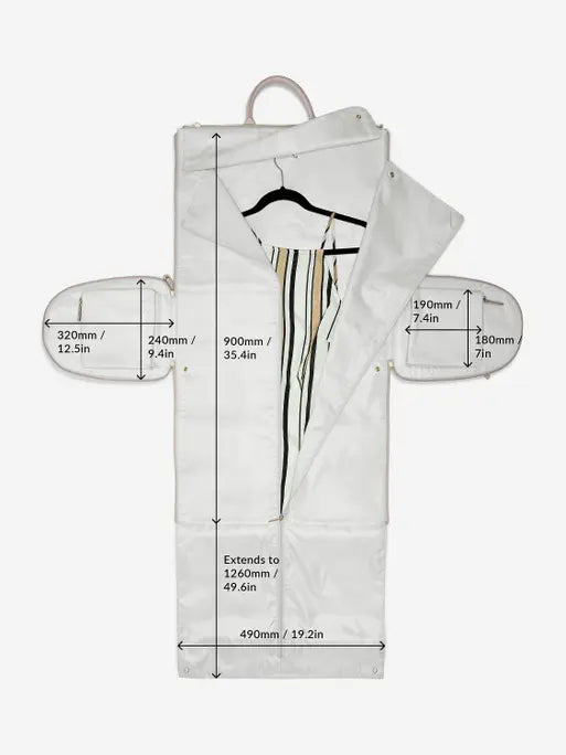 Stackers Travel Bag/Garment Bag Taupe