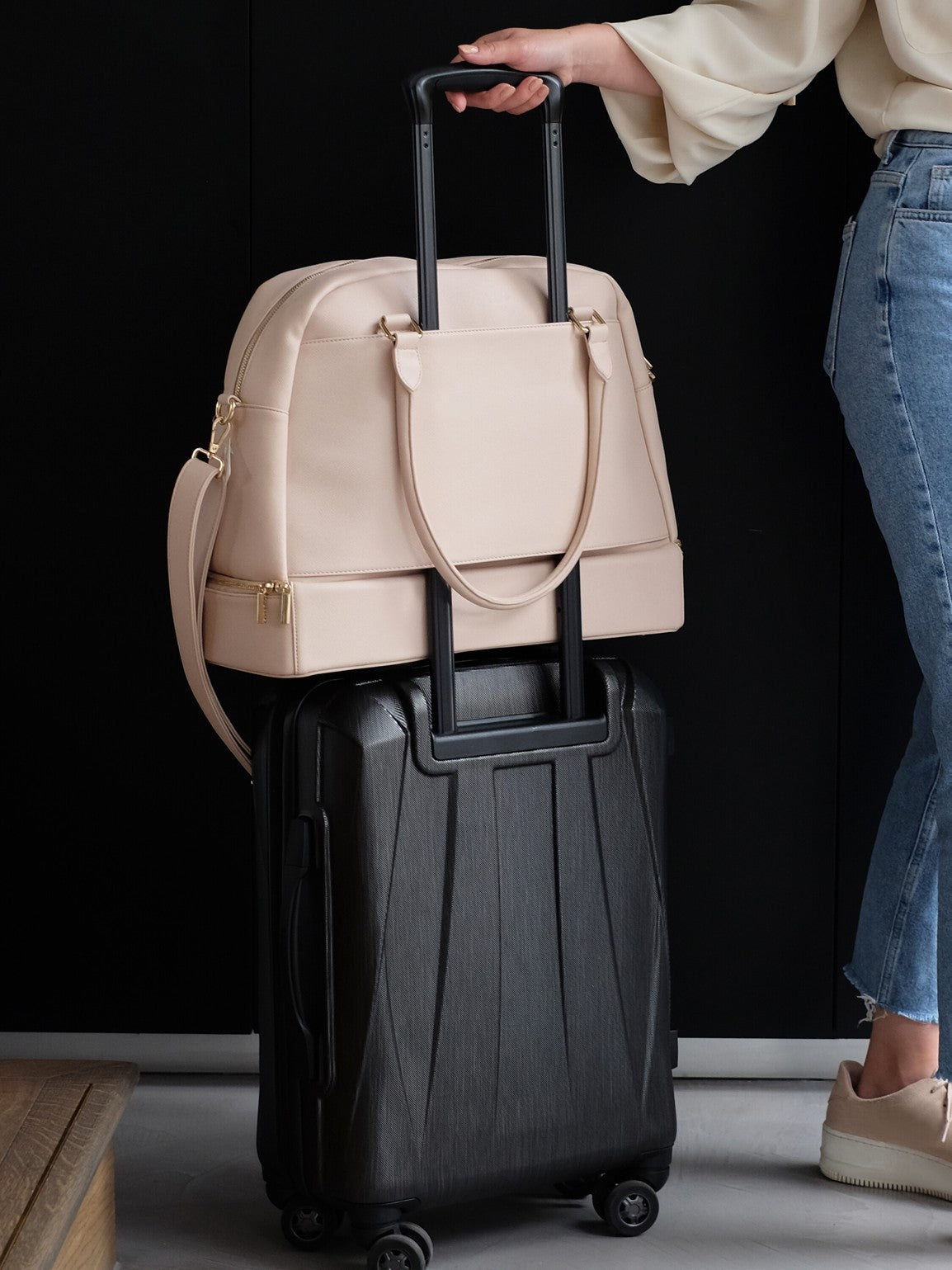 Stackers Handtas Roze - Mystackers