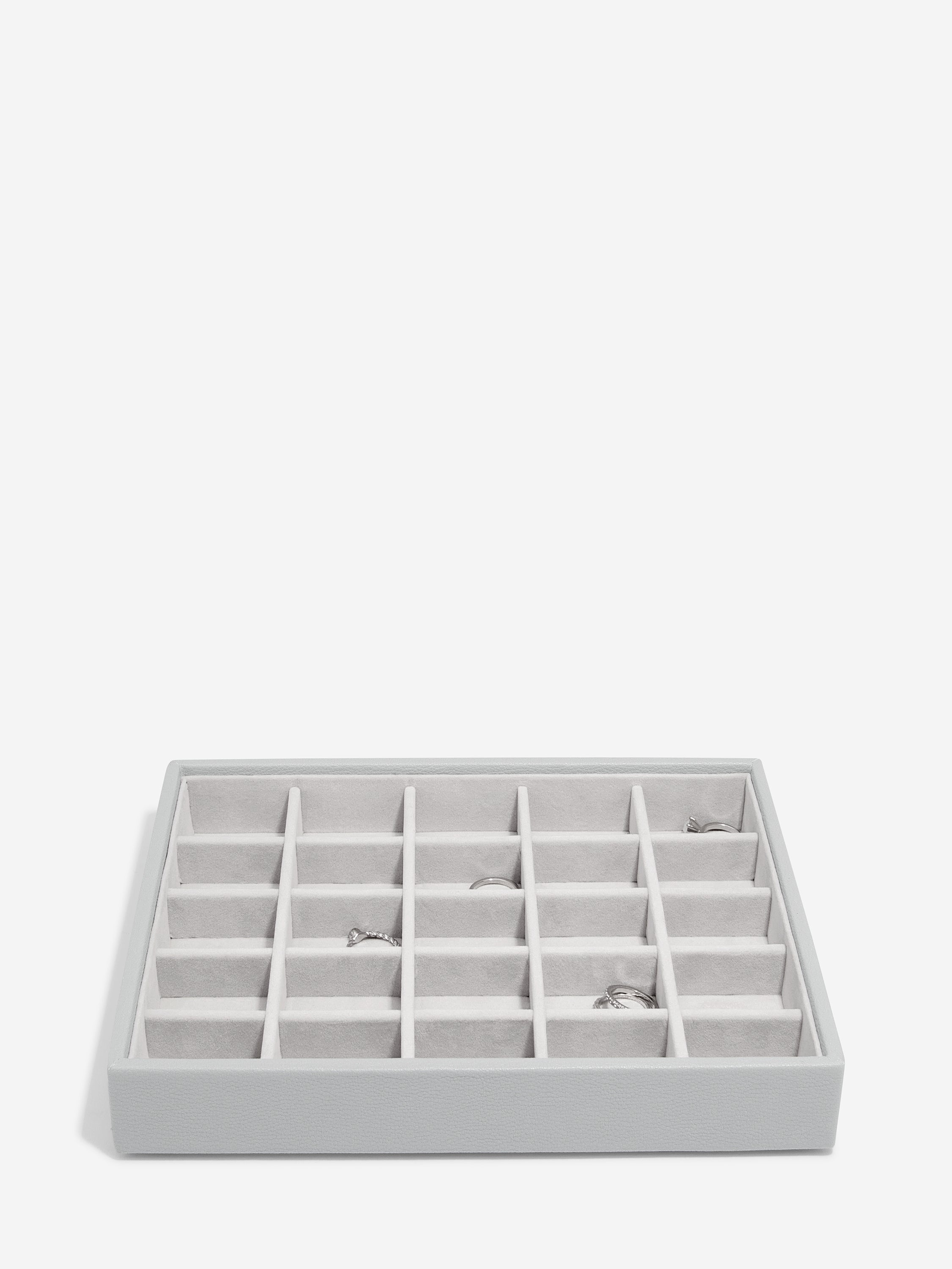 Stackers Classic Boîte à Bijoux Lot de 3 Gris