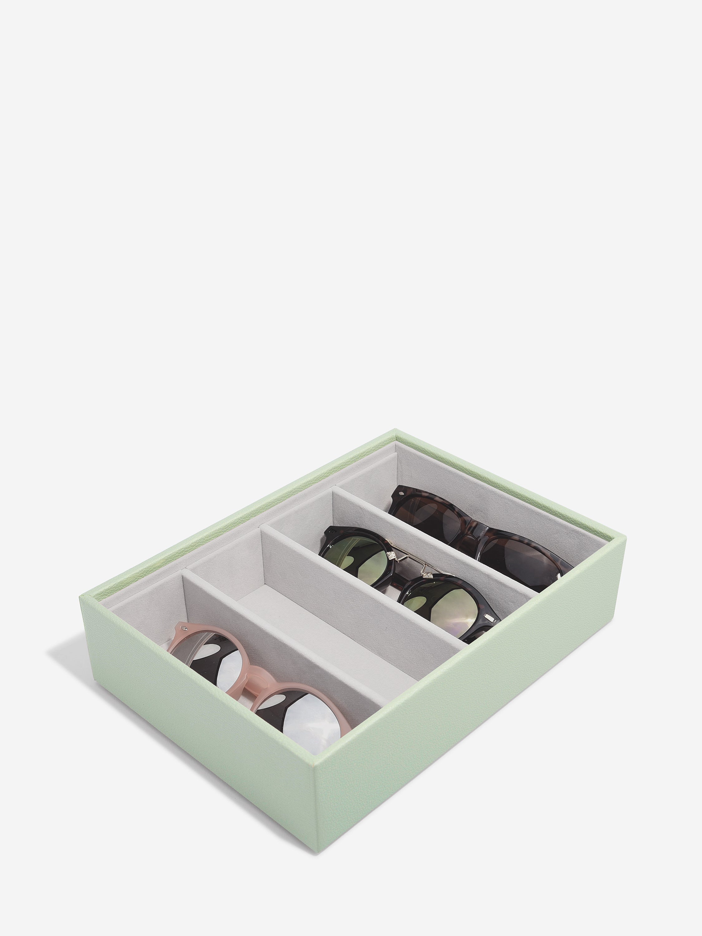Stackers Glasses & Accessories Layer for Classic Jewellery Box Sage Green