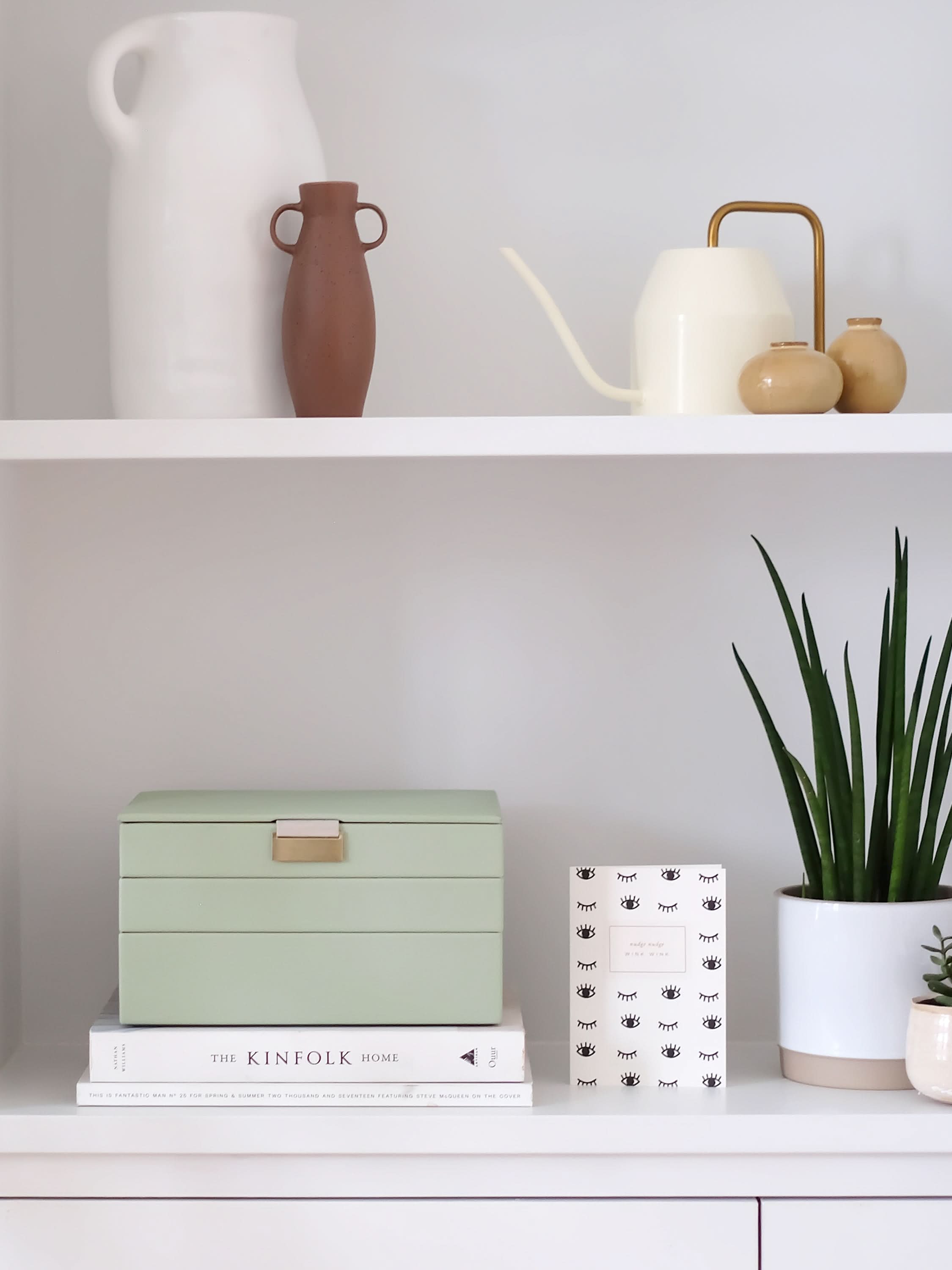 Stackers Klassieke Juwelendoos Set van 3 Saliegroen - Mystackers