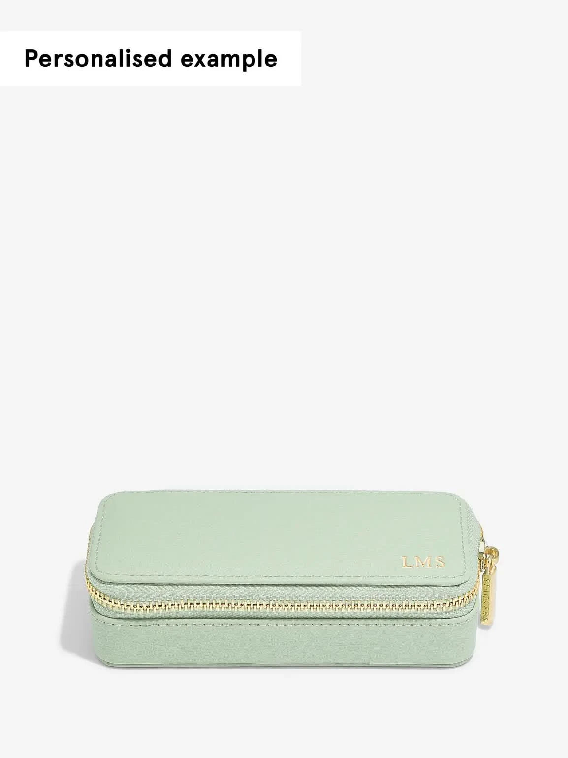 Stackers Medium Travel box Saliegroen - Mystackers