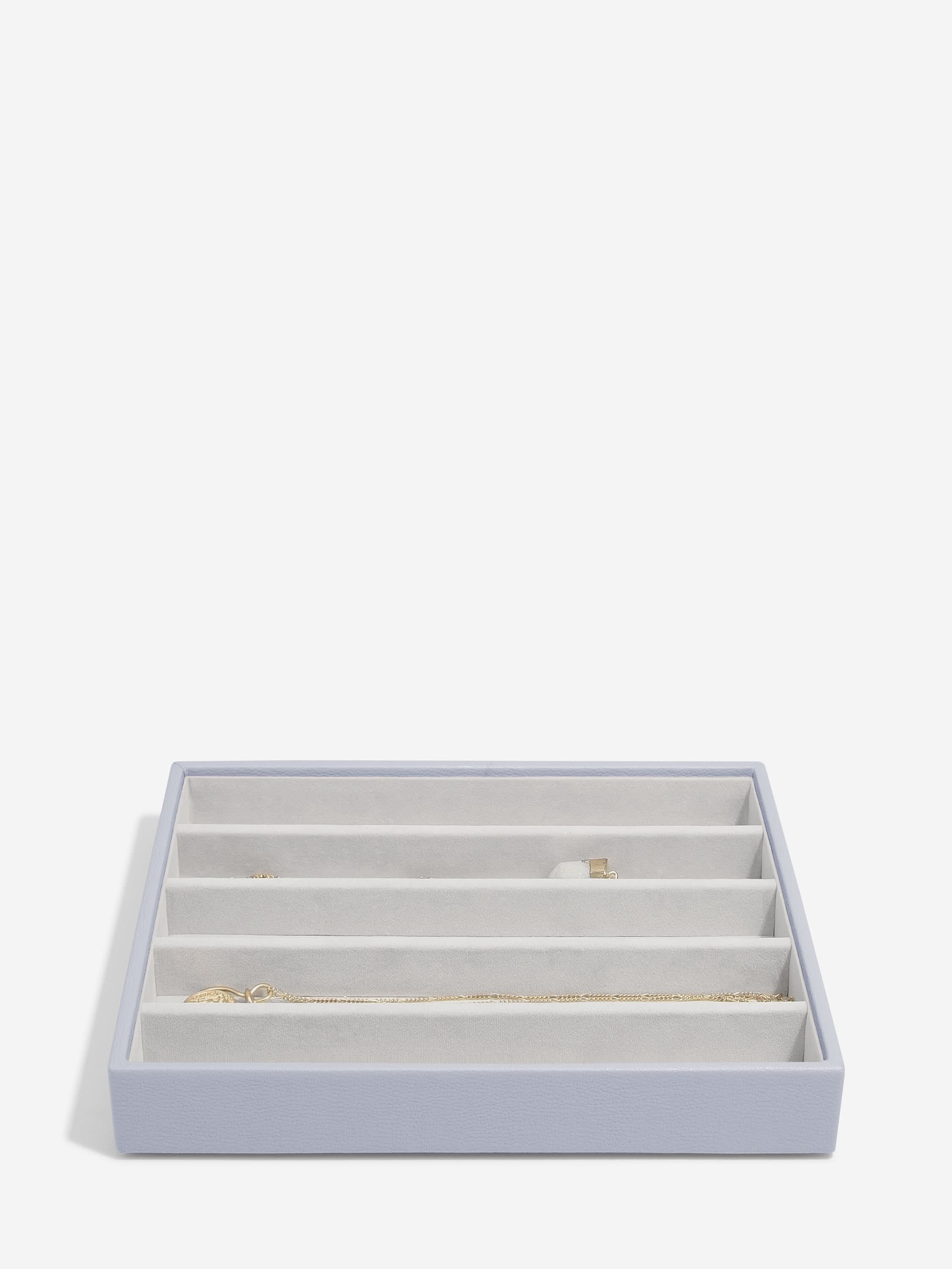 Stackers Halskettingenlaag voor Klassieke Juwelendoos Lavendel - Mystackers