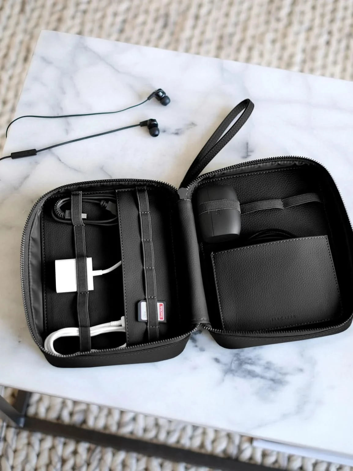 Stackers Kabelopberger Zwart - Mystackers