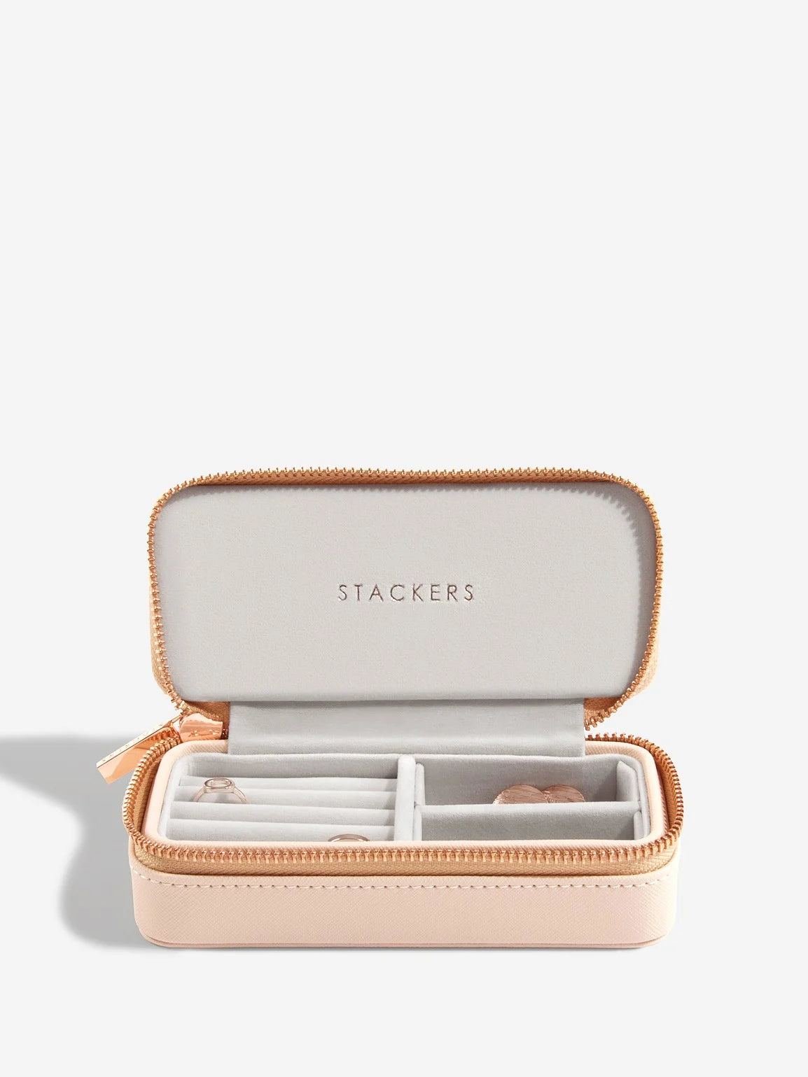 Stackers Medium Travel box Roze - Mystackers