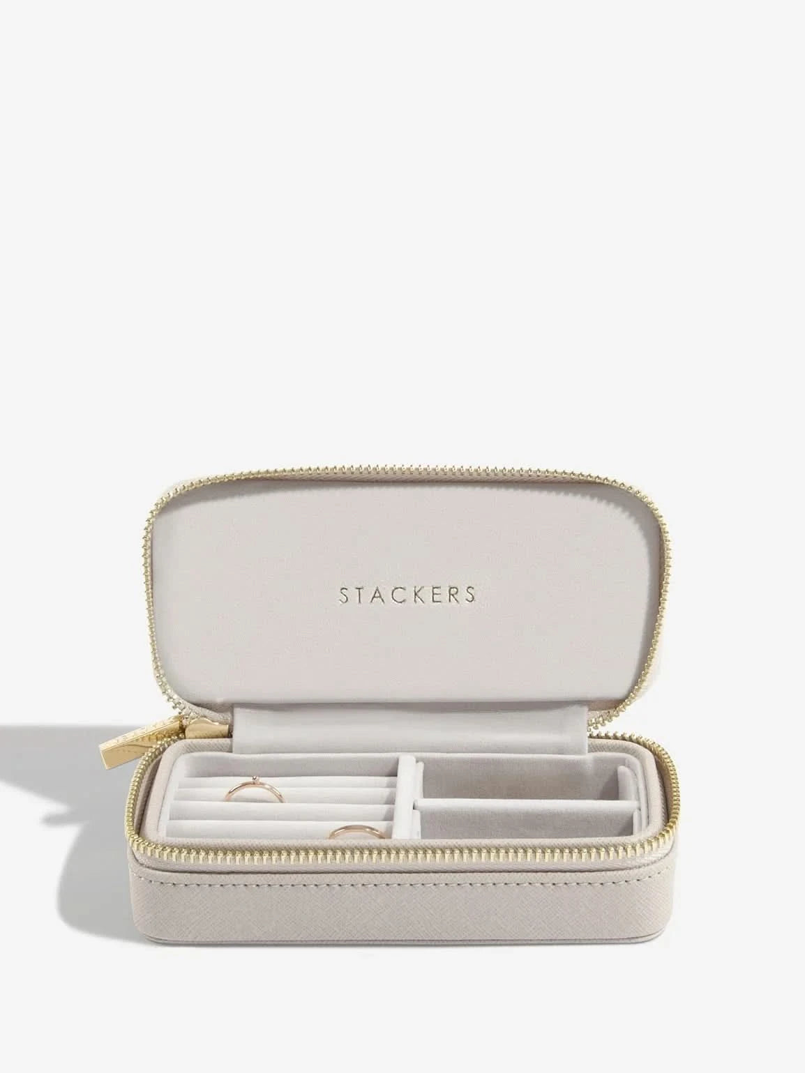Stackers Medium Travel box Taupe - Mystackers