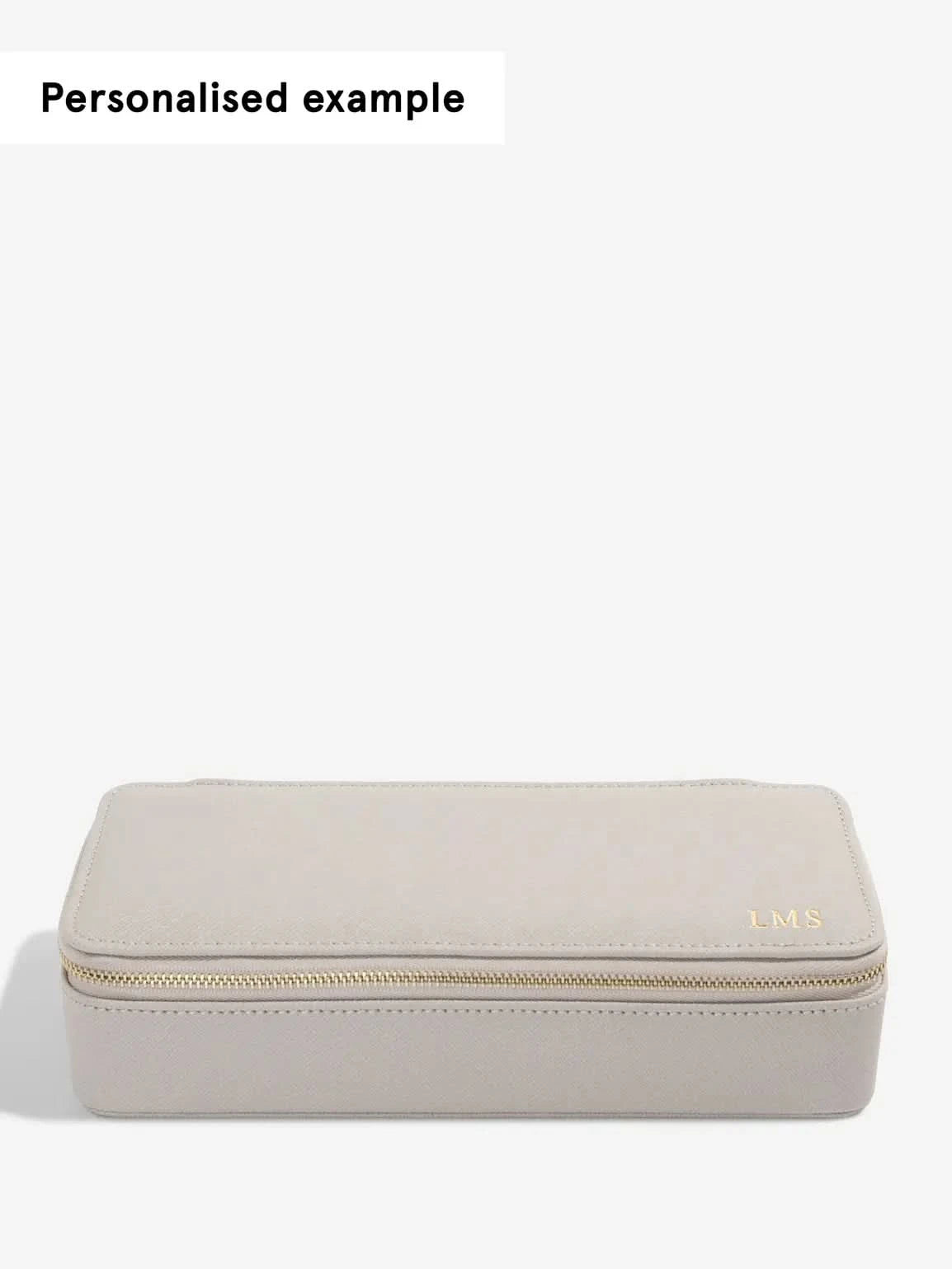 Stackers Large + Petite Travel Box Taupe - Mystackers