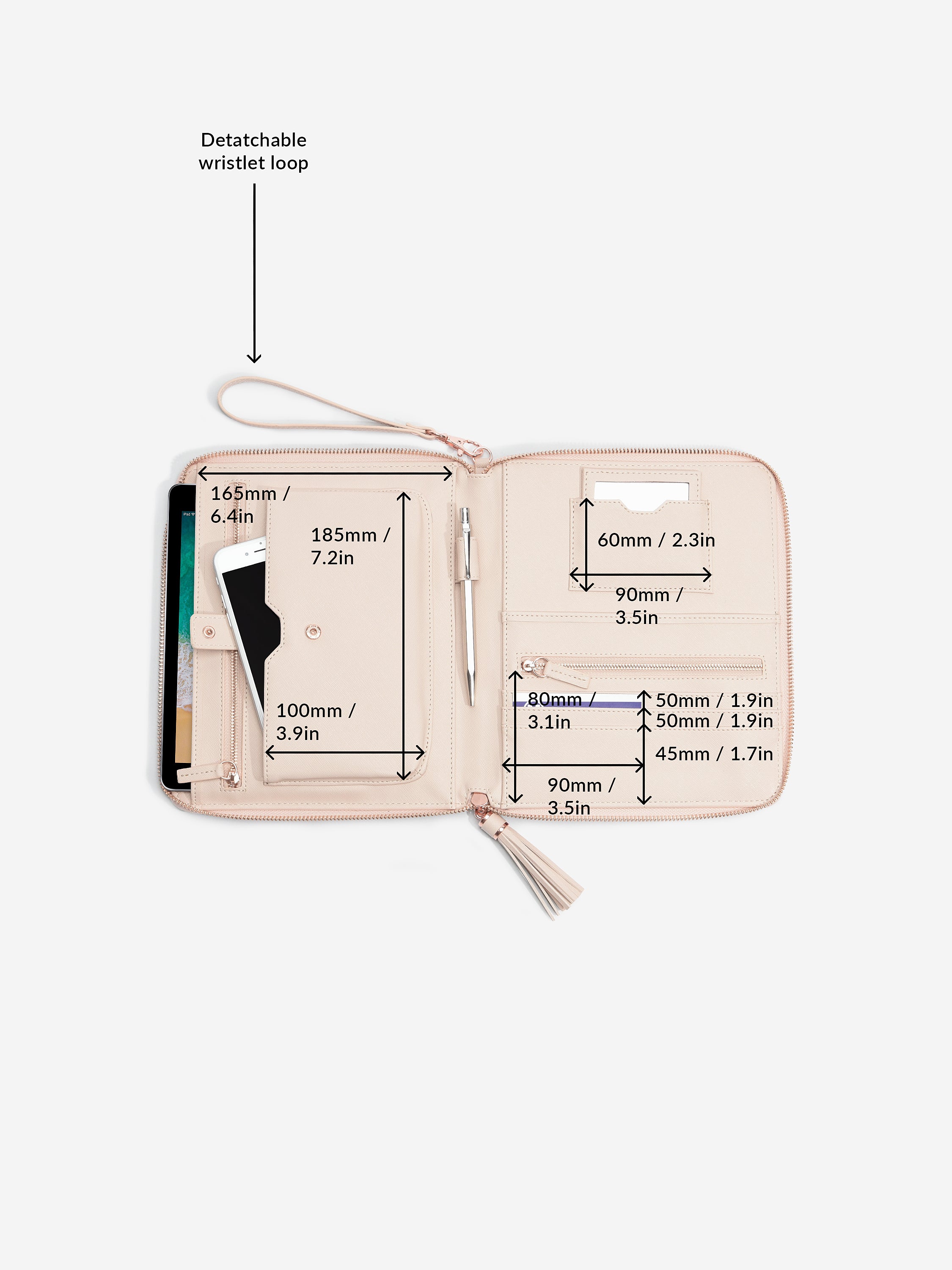 Stackers Organisateur Tech Rose