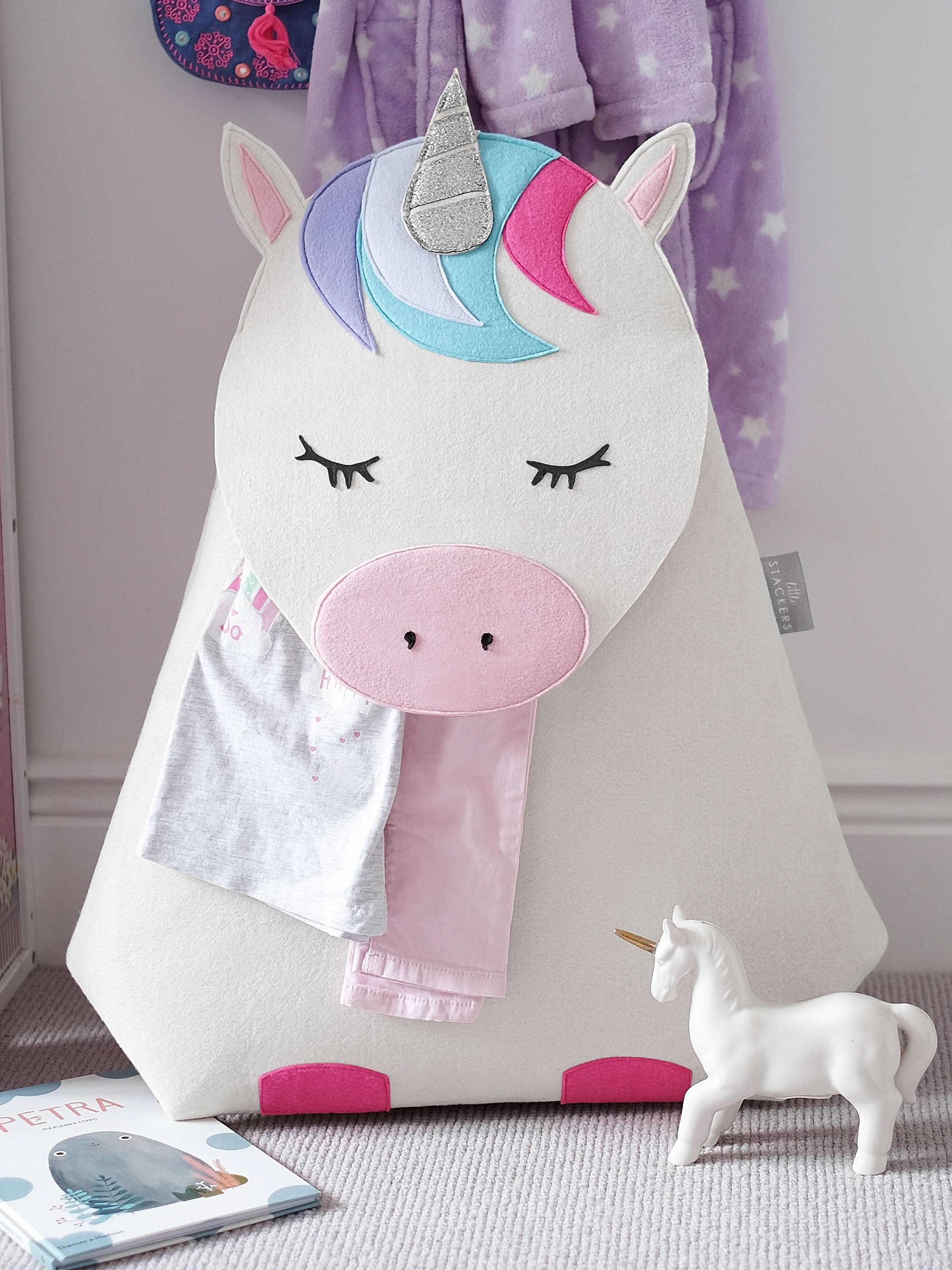 Little Stackers - Storage Basket Unicorn