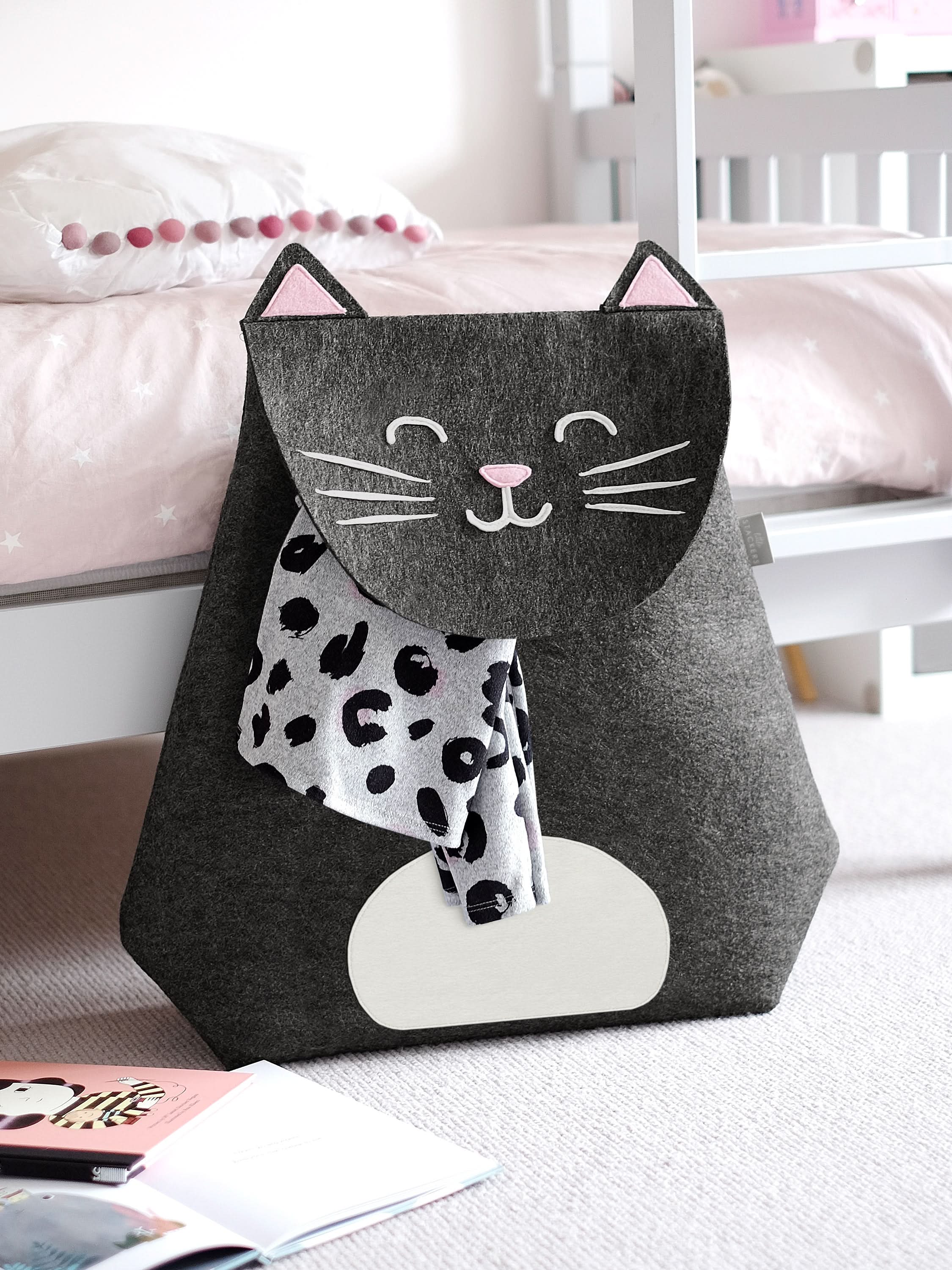 Little Stackers - Storage Basket Cat