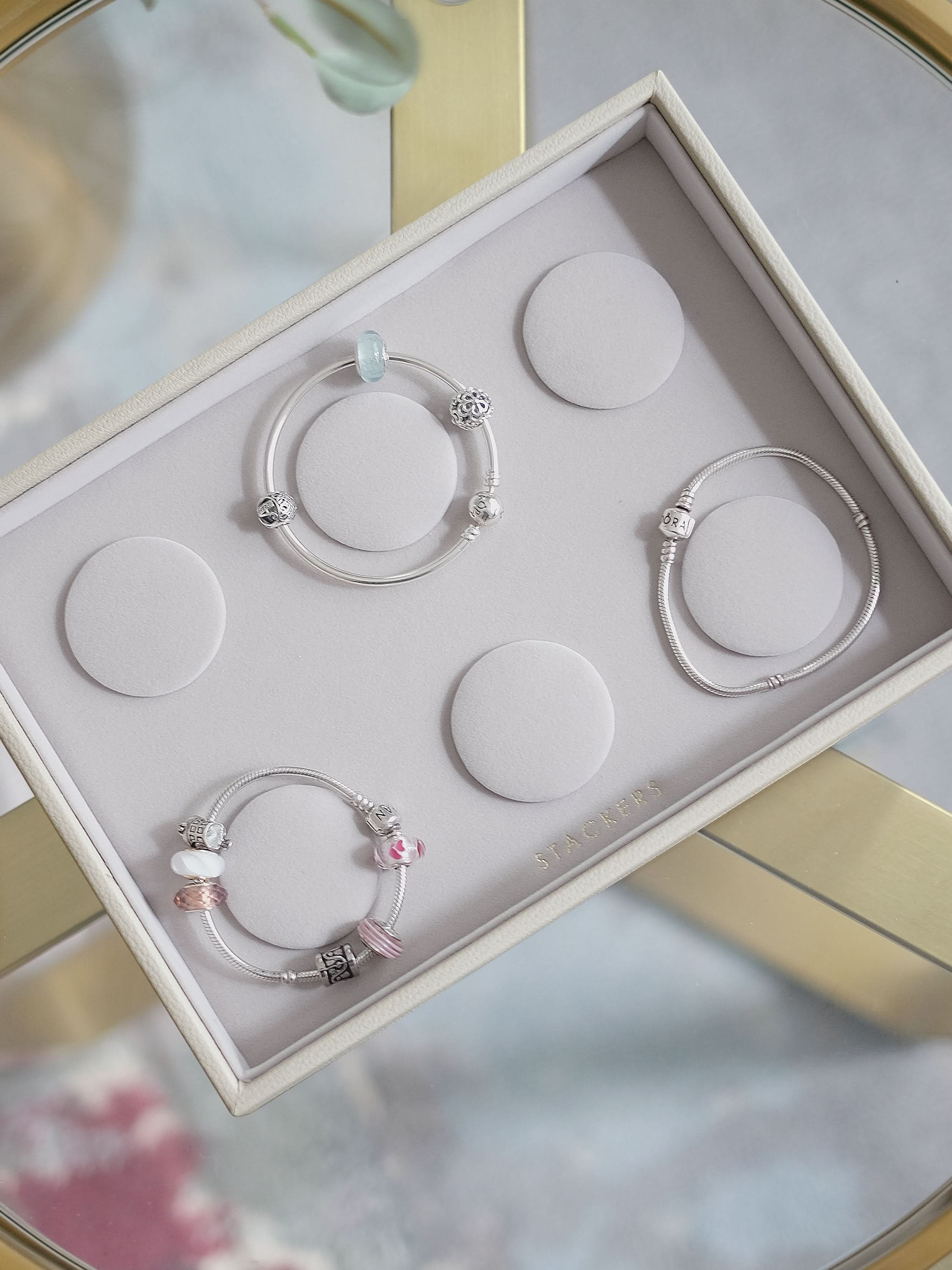 Stackers Armbandenlaag voor Klassieke Juwelendoos Havermout - Mystackers