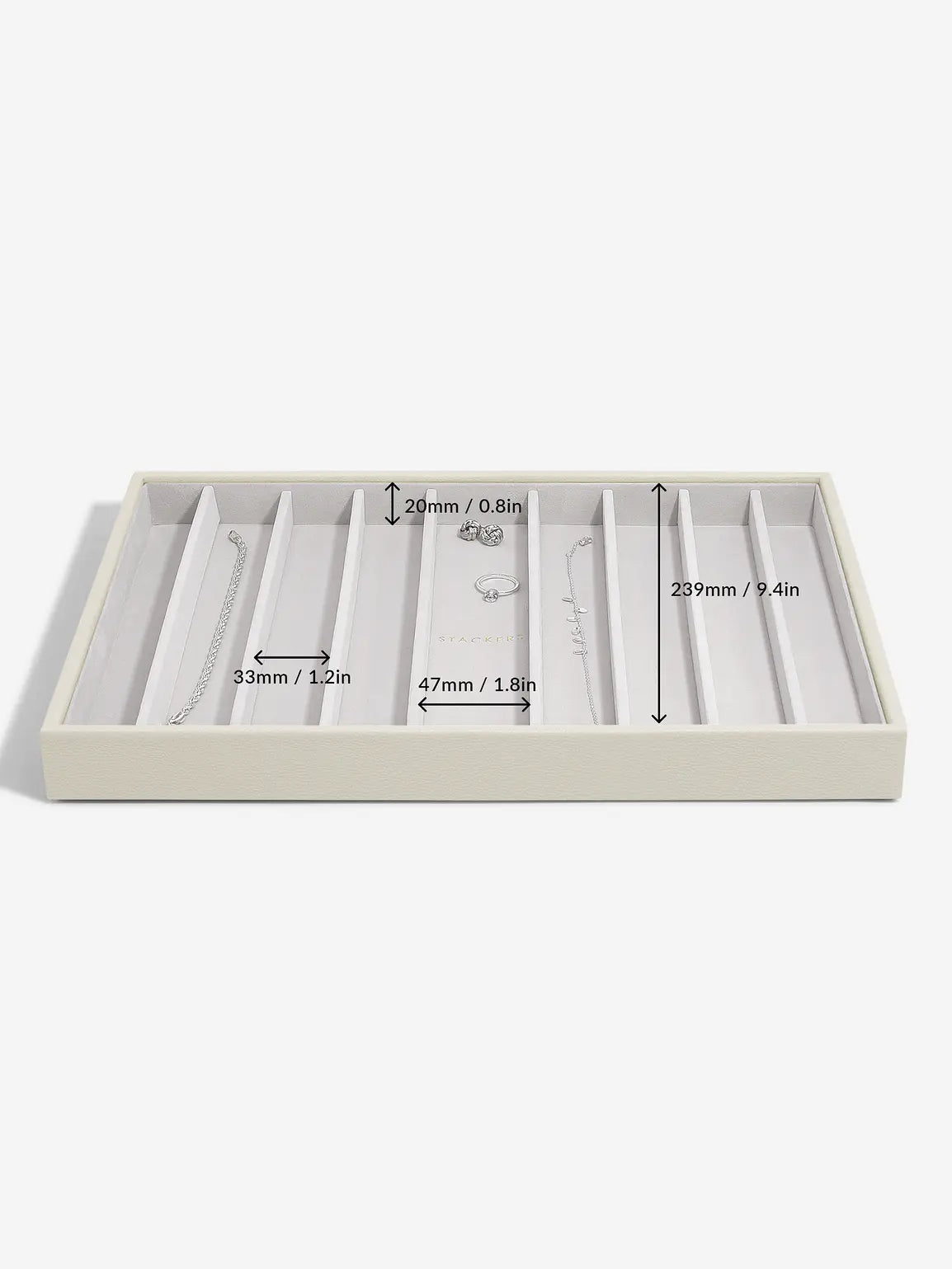 Stackers XL Halskettingenlaag Havermout - Mystackers