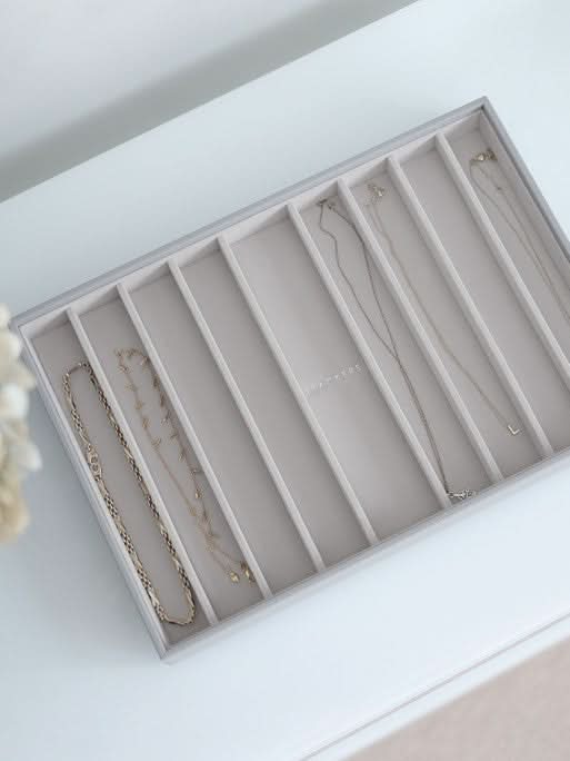 Stackers XL Halskettingenlaag Grijs - Mystackers