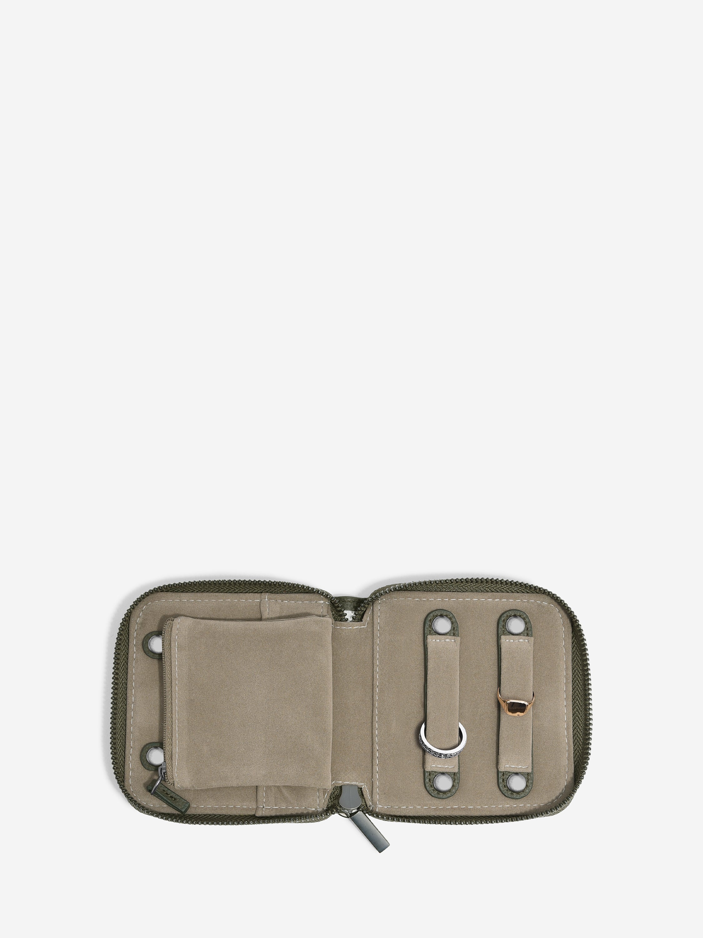 Stackers Rouleau à bijoux compact vert olive