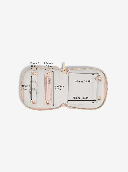 Stackers Compact Jewellery Roll Roze - Mystackers