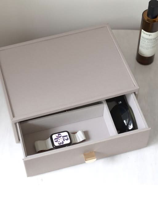 Stackers Accessoirelade voor Klassieke Display Juwelendoos Taupe - Mystackers