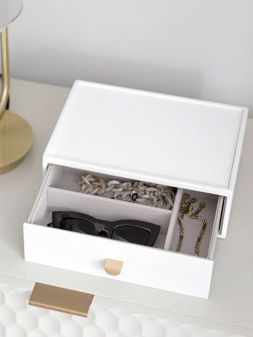 Stackers Accessoirelade voor Klassieke Display Juwelendoos Wit - Mystackers