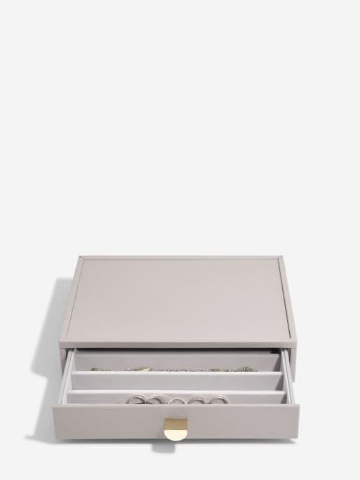 Stackers Halskettingenlade voor Klassieke Display Juwelendoos Taupe - Mystackers