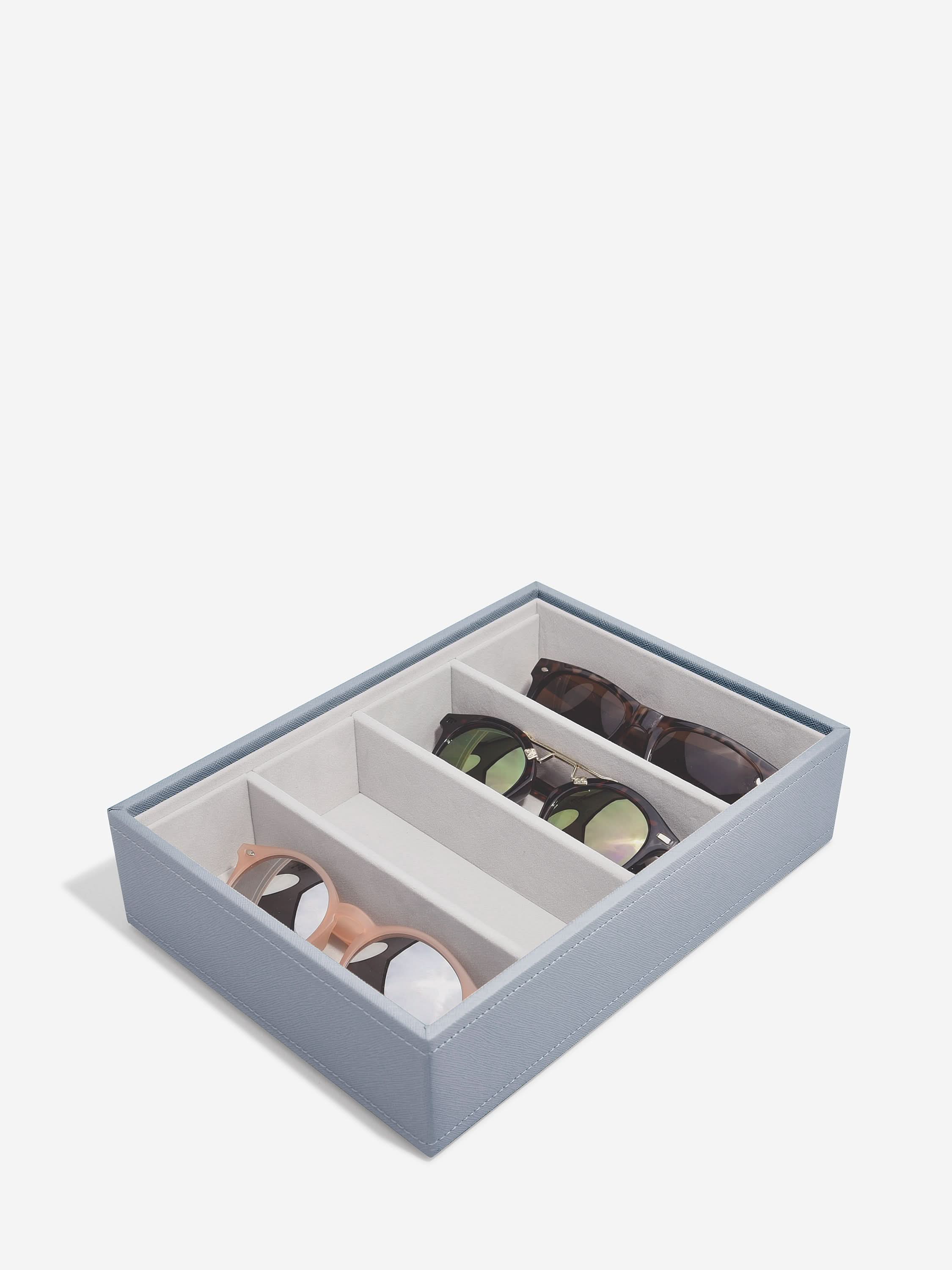 Stackers Bril & Accessoires-laag voor Klassieke Juwelendoos Blauw - Mystackers