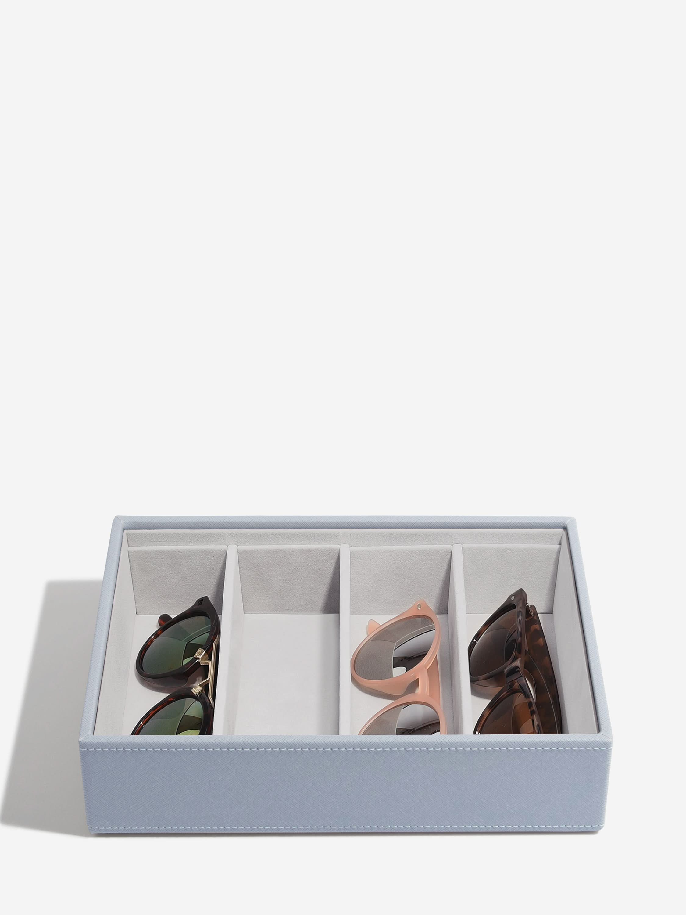 Stackers Bril & Accessoires-laag voor Klassieke Juwelendoos Blauw - Mystackers