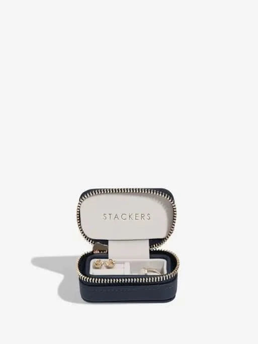 Stackers Large + Petite Travel Box Marineblauw - Mystackers