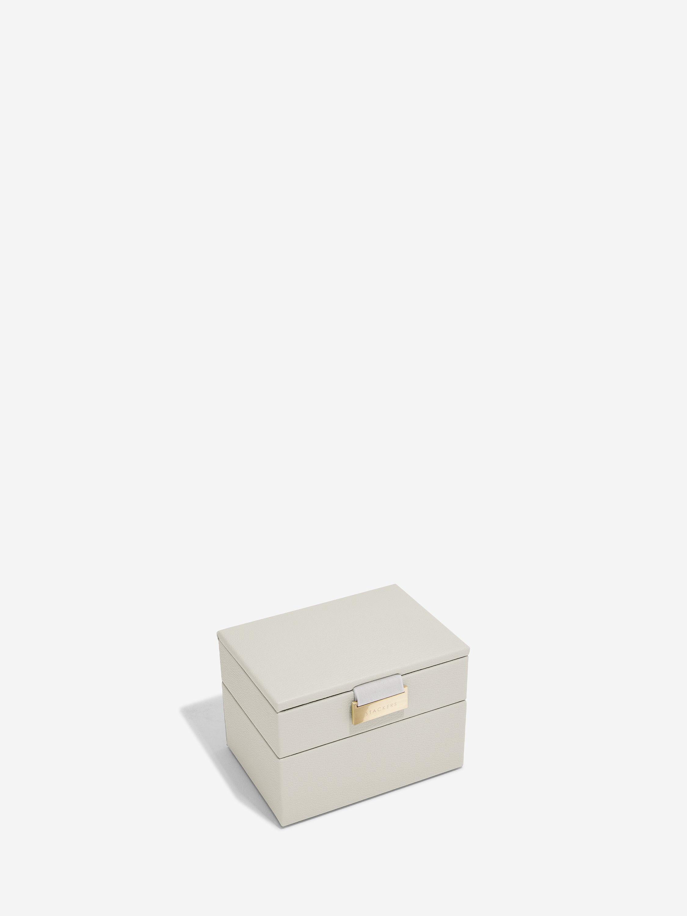 Stackers Micro Boîte à Bijoux Lot de 2 Avoine