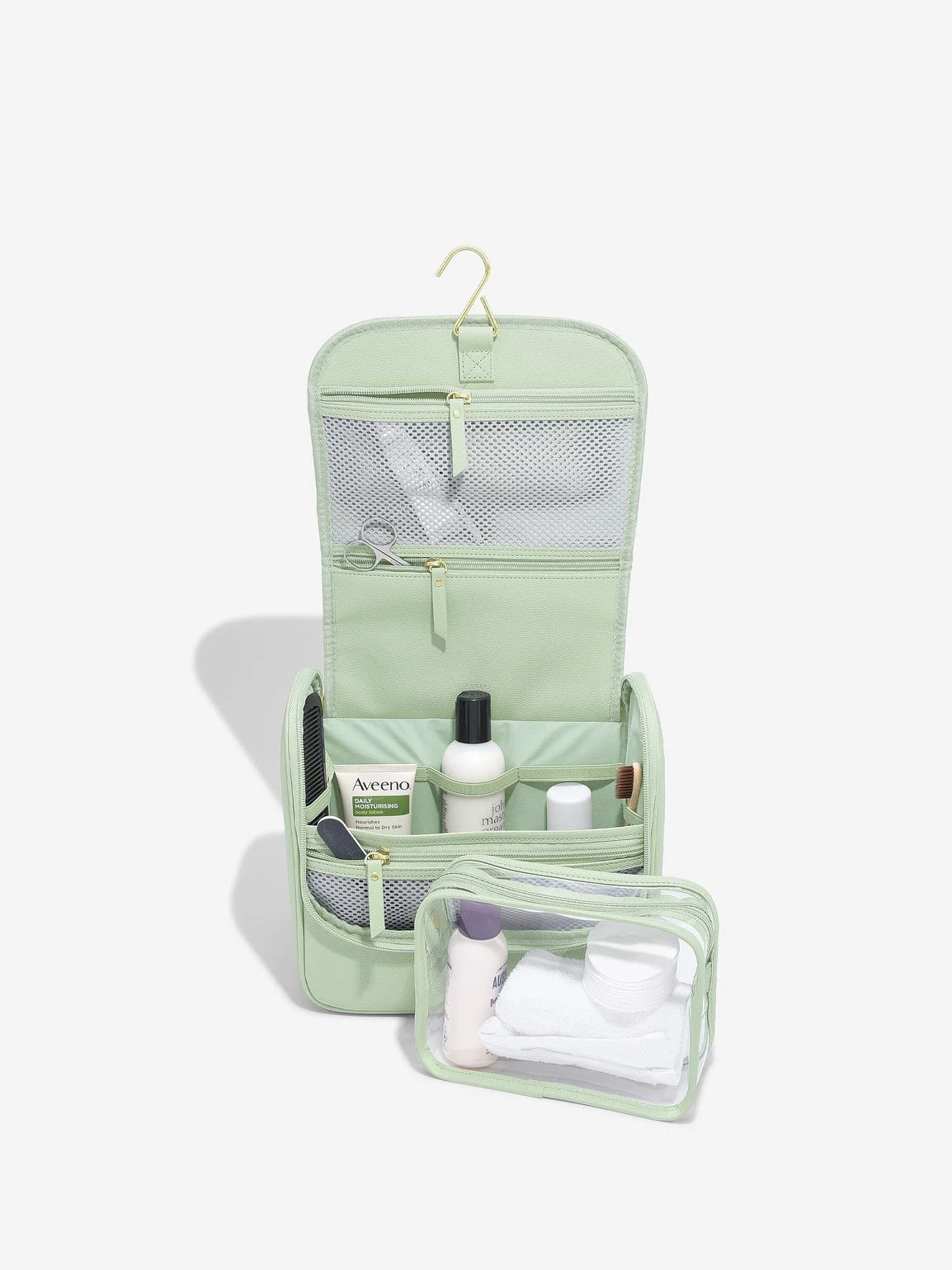 Stackers hangende Toilettas Saliegroen - Mystackers