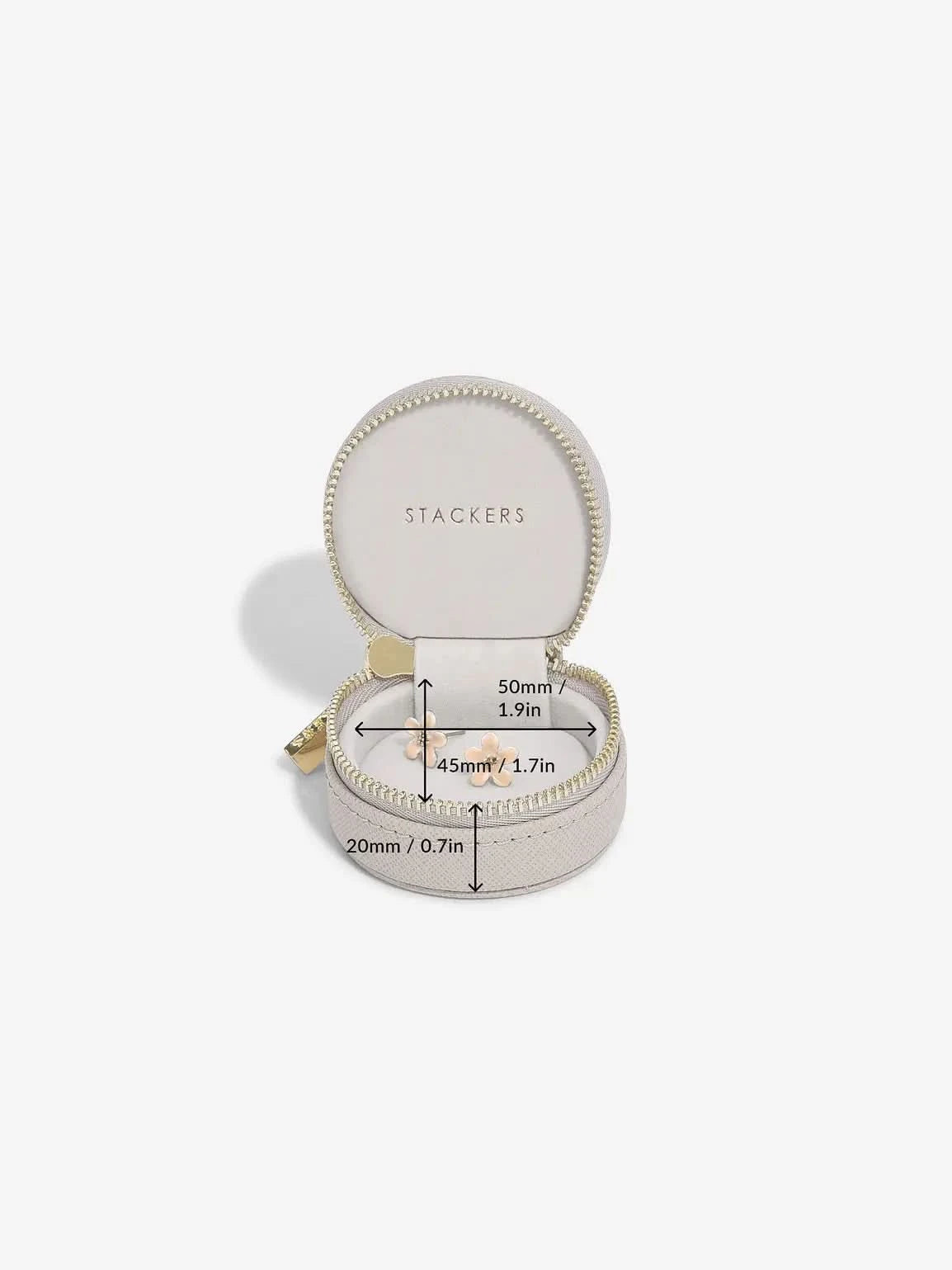 Stackers Oyster Reissieradendoosje Taupe - Mystackers