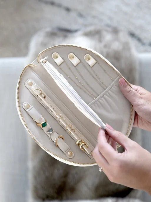 Stackers Halve Maan Jewellery Roll Parelmoer - Mystackers
