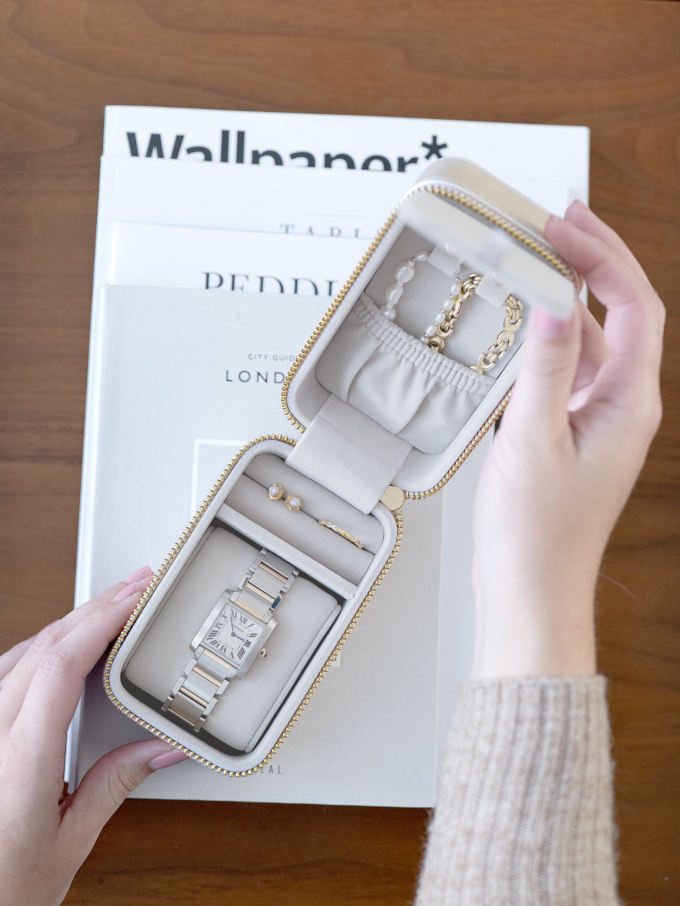 Stackers Boîte à montres Pearl