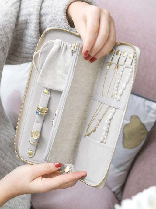 Stackers Jewellery Roll Havermout & Linnen - Mystackers