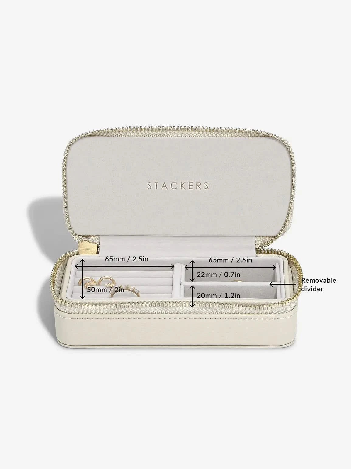 Stackers Medium Travel box Havermout & Linnen - Mystackers