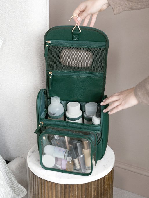 Stackers hangende Toilettas Bosgroen - Mystackers