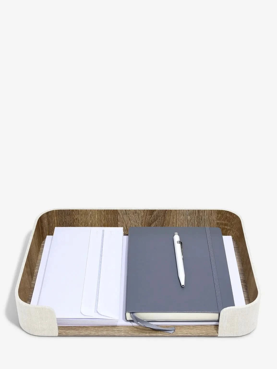 Stackers Letter Tray Oatmeal & Linen