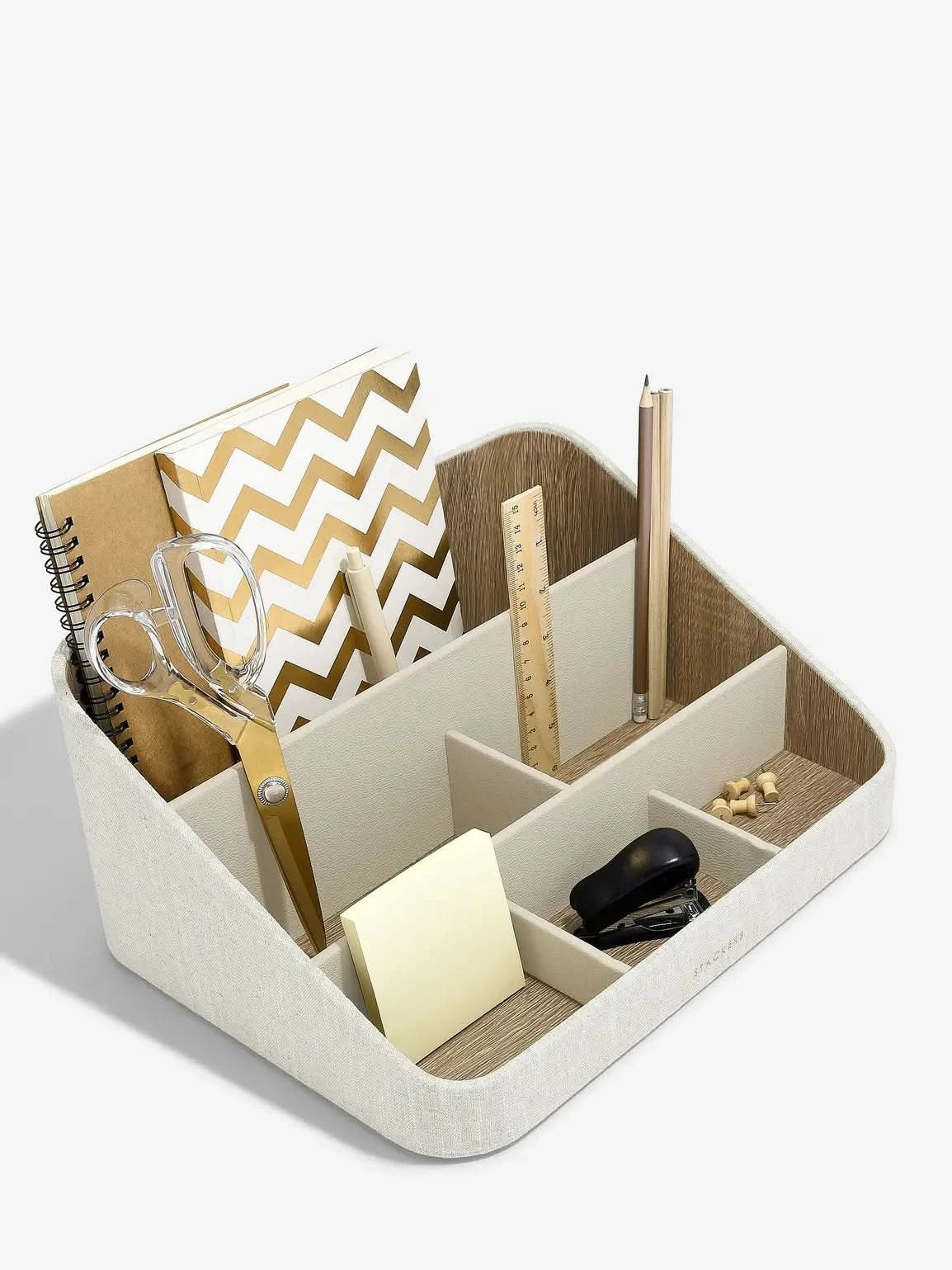 Stackers Desk Organizer Oatmeal & Linen