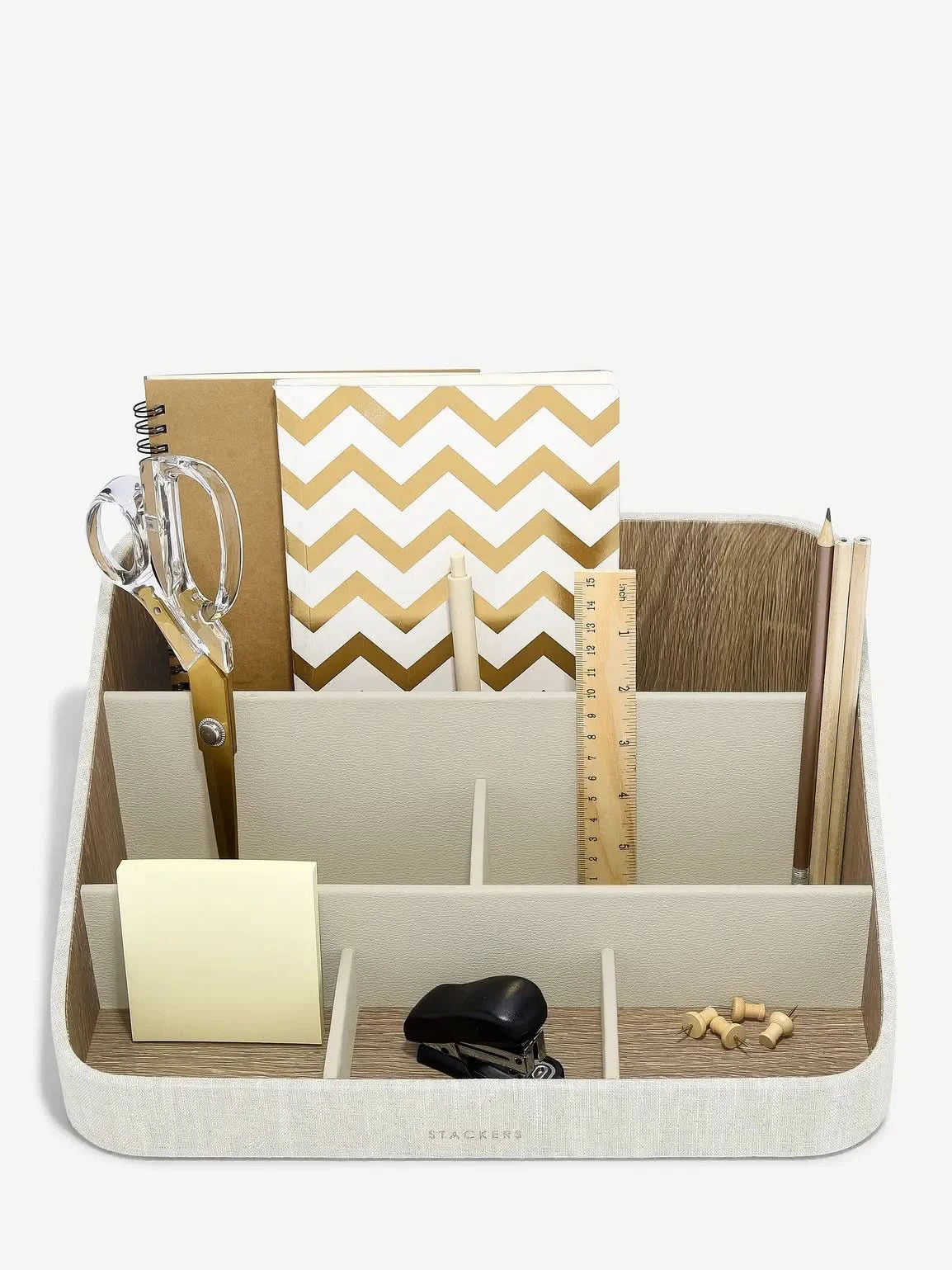 Stackers Desk Organizer Oatmeal & Linen