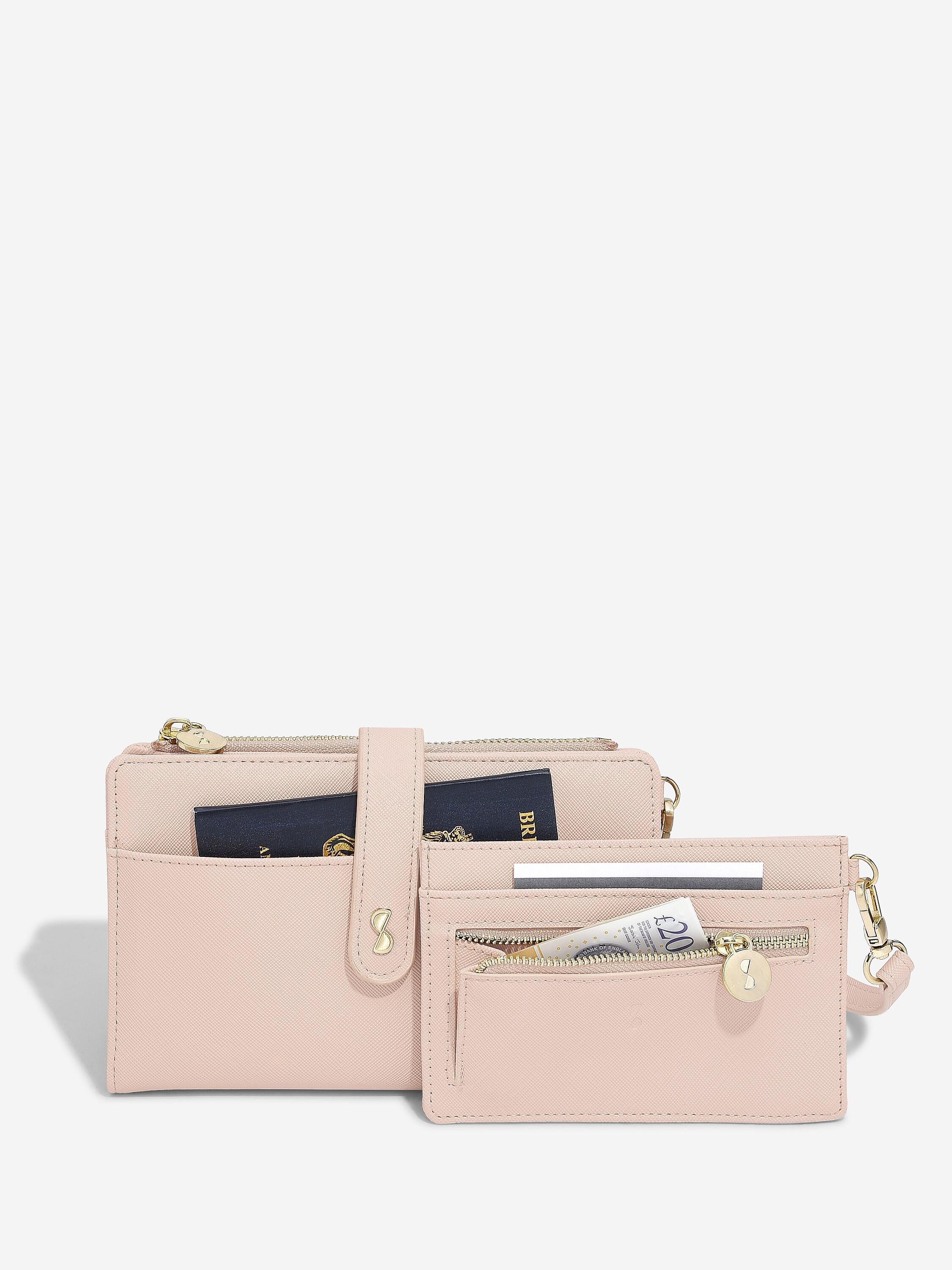 Stackers Large Purse Pink