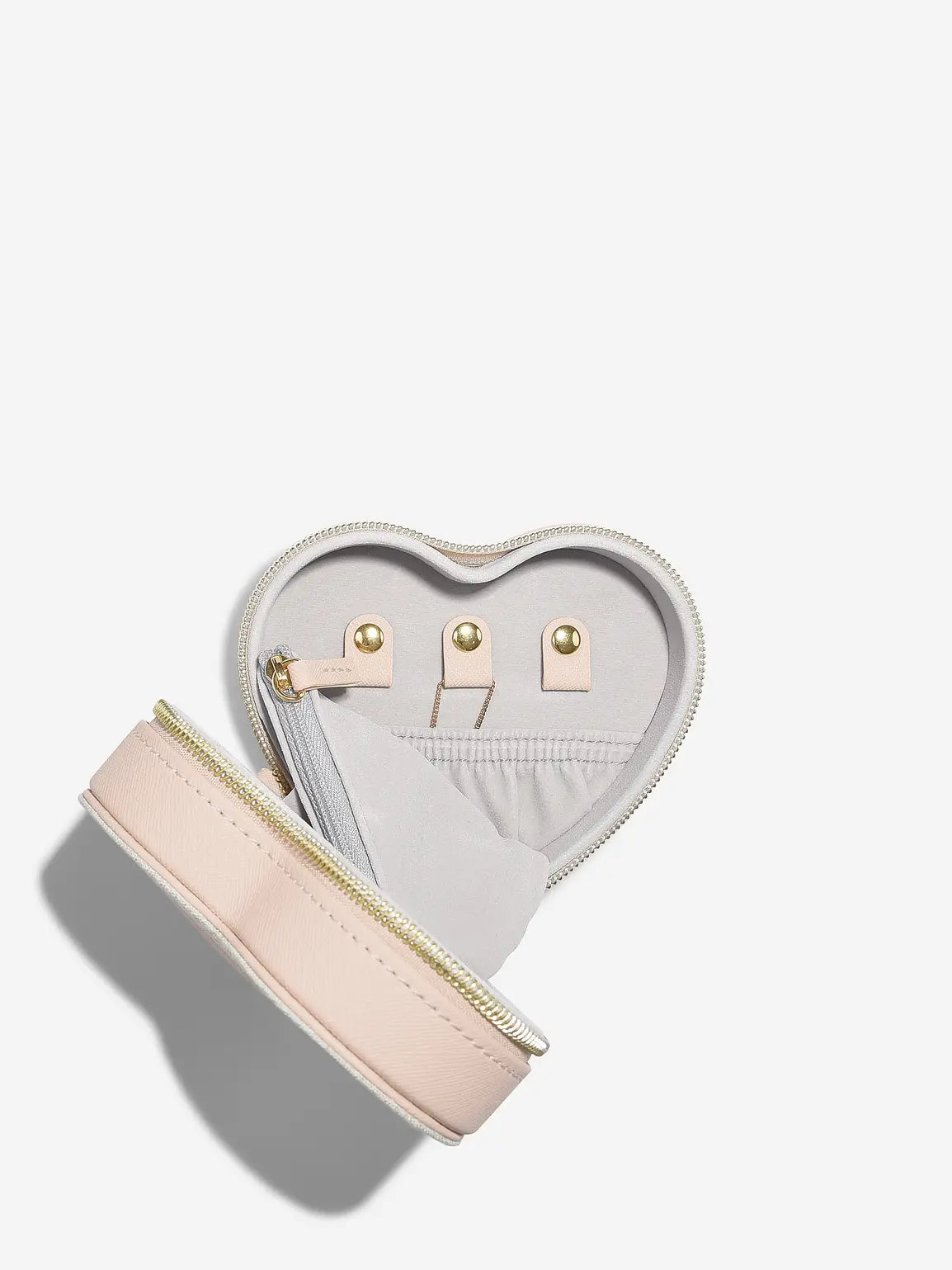 Stackers Mum Heart Travel Jewellery Box Pink